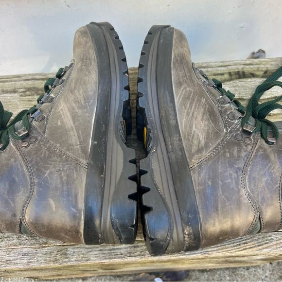 Vintage 90s Rachle of Switzerland Hiking Mountaineering Leather Lace Up Boots 6M main image 8
